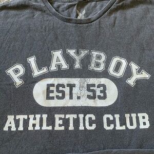 Playboy crop top tee